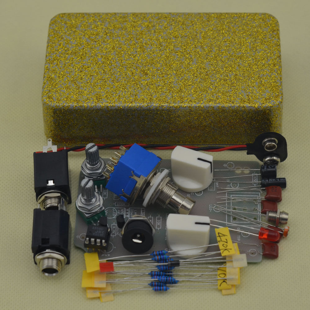 DIY Pedal Kit
 DIY pressor effect pedal guitar stomp pedals Kit