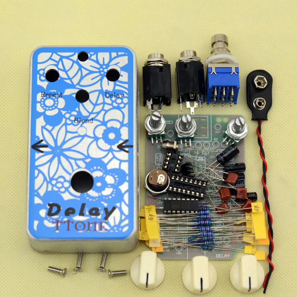 DIY Pedal Kit
 NEW DIY Electric Guitar Delay Analog Effect Pedal guitarra