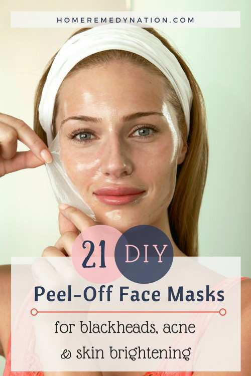 DIY Peel Off Face Mask For Acne
 21 DIY Peel f Face Masks For Blackheads Acne and Skin