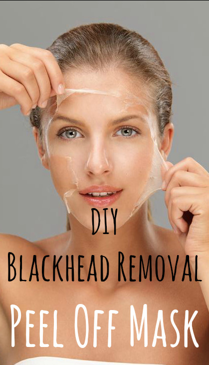 DIY Peel Off Mask
 DIY Blackhead Removal Peel f Mask 1 egg white 1