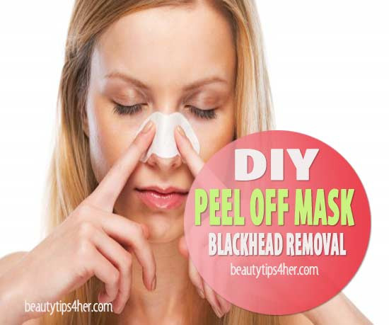 DIY Peel Off Mask
 DIY Peel f Mask Blackhead Removal to Deep Clean Pores