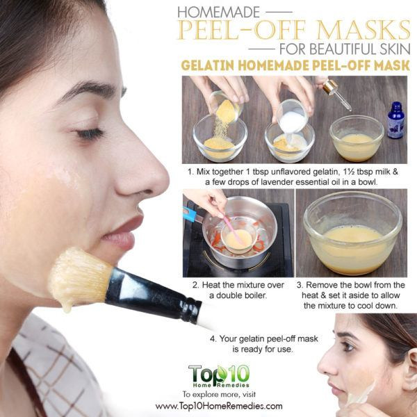 DIY Peel Off Mask
 Homemade Peel f Masks for Glowing Spotless Skin