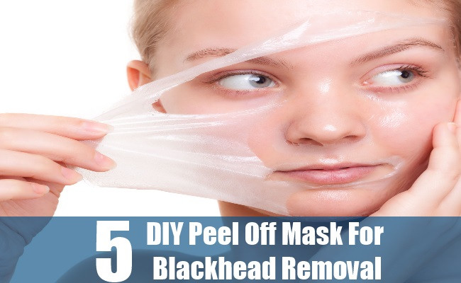 DIY Peel Off Mask
 5 DIY Peel f Mask For Blackhead Removal