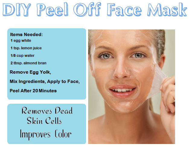 DIY Peel Off Mask
 DIY Beauty Recipes Reme s & Foods