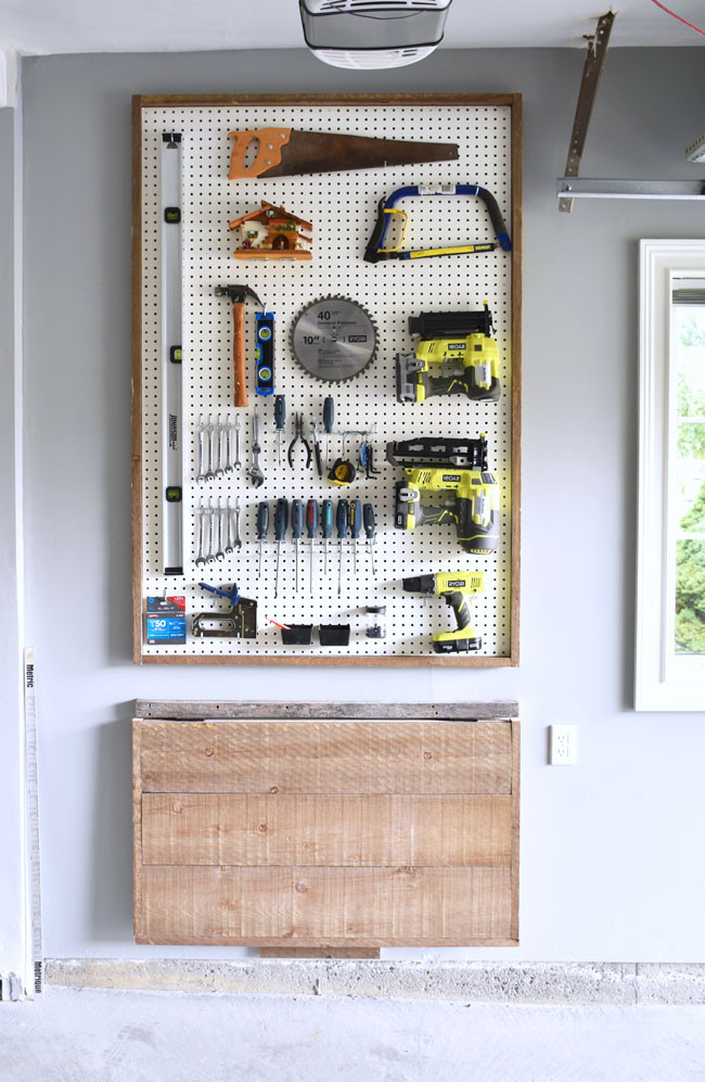 DIY Pegboard Tool Organizer
 Woman in Real Life The Art of the Everyday Garage