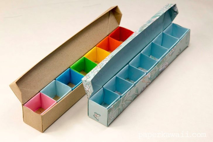 DIY Pill Organizer
 Origami Pill Box Organizer Video Tutorial Paper Kawaii