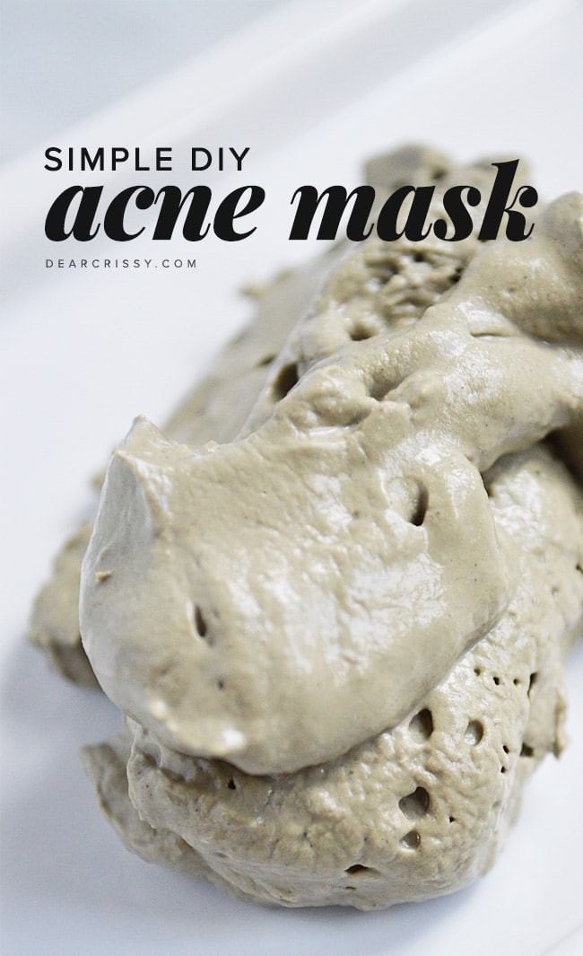 DIY Pimple Mask
 Homemade Face Mask Recipes for Radiant Skin