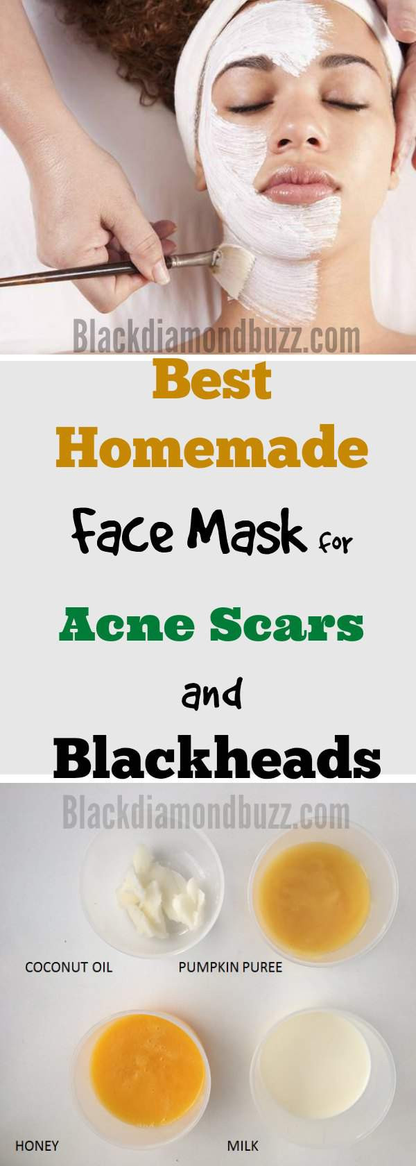 DIY Pimple Mask
 Diy Honey Mask For Acne Scars Do It Your Self