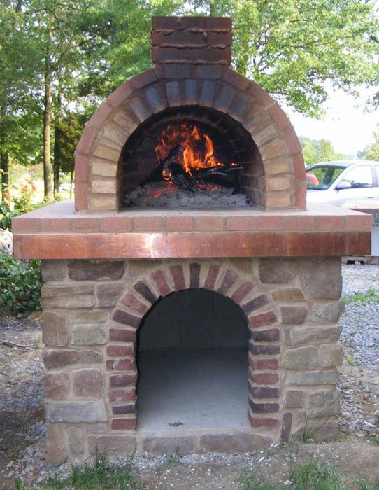 DIY Pizza Oven Outdoor
 Coldsmith Wood Fired Brick Pizza Oven in Pennsylvania