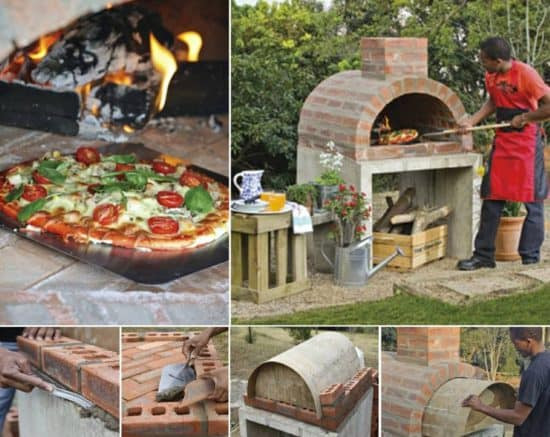 DIY Pizza Oven Outdoor
 Pizza Oven DIY Brick Instructions Easy Video Tutorial