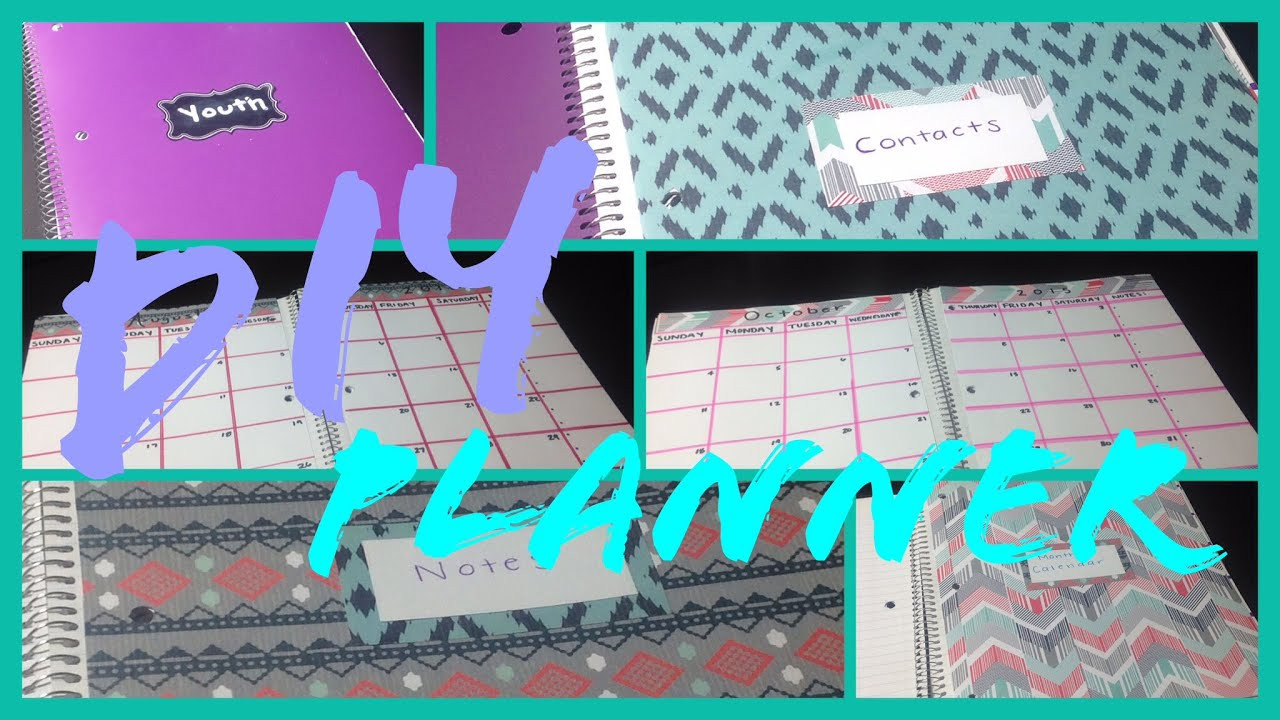 DIY Planner From Notebook
 DIY Planner In A Notebook