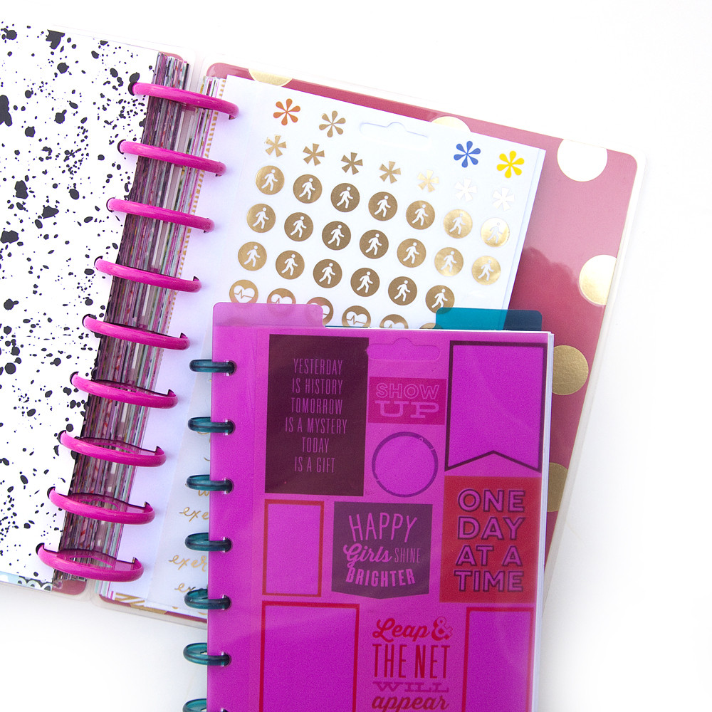 DIY Planner Stickers
 DIY Sticker Book for Happy Planner™ stickers — me