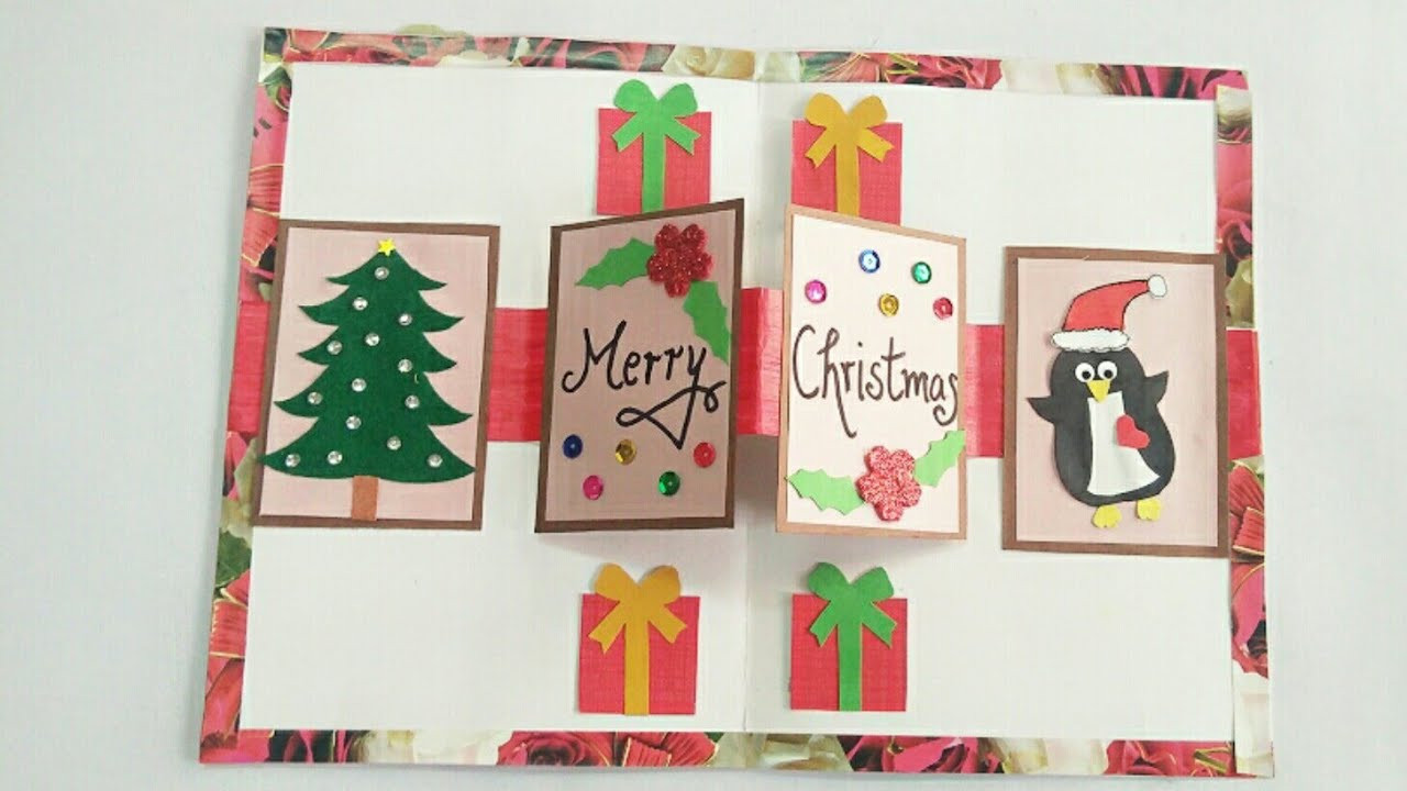 DIY Pop Up Christmas Cards
 DIY Christmas Pop up Card Handmade Christmas Greeting