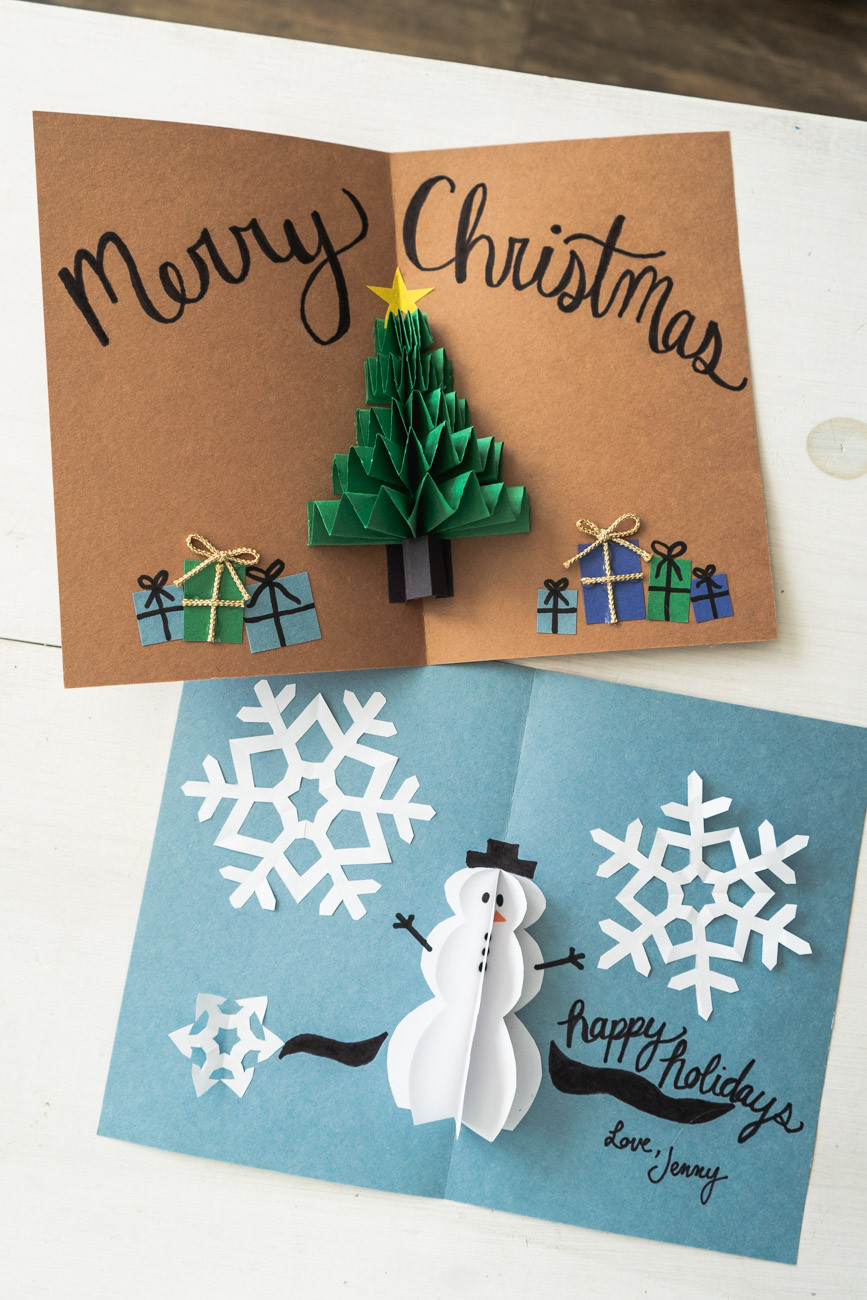 DIY Pop Up Christmas Cards
 DIY Pop Up Christmas Cards 2 Ways