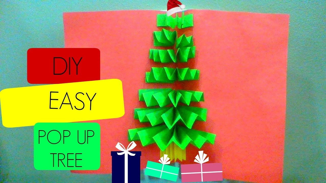 DIY Pop Up Christmas Cards
 DIY 3D Christmas Pop Up Card Fast and Easy Tutorial Very