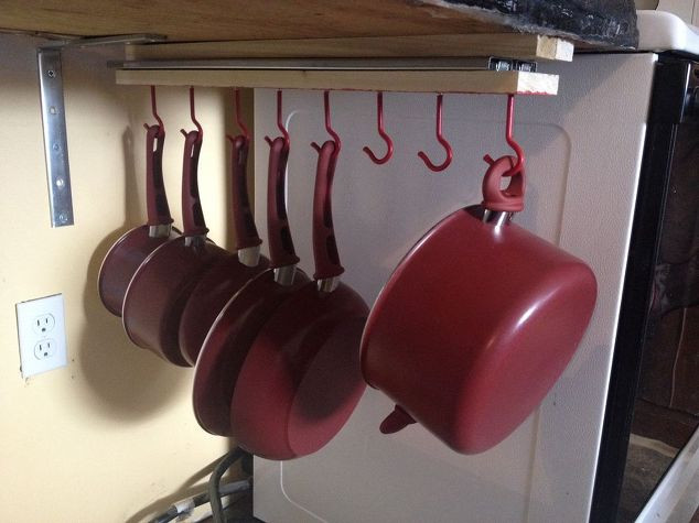 DIY Pot And Pan Organizer
 Under The Counter Pull Out Pots And Pans Rack