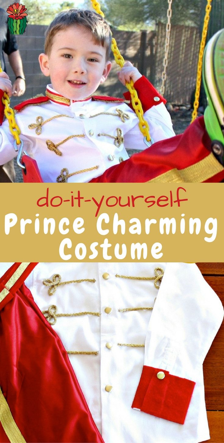 DIY Prince Charming Costume
 No Sew Prince Charming Costume DIY Tutorial