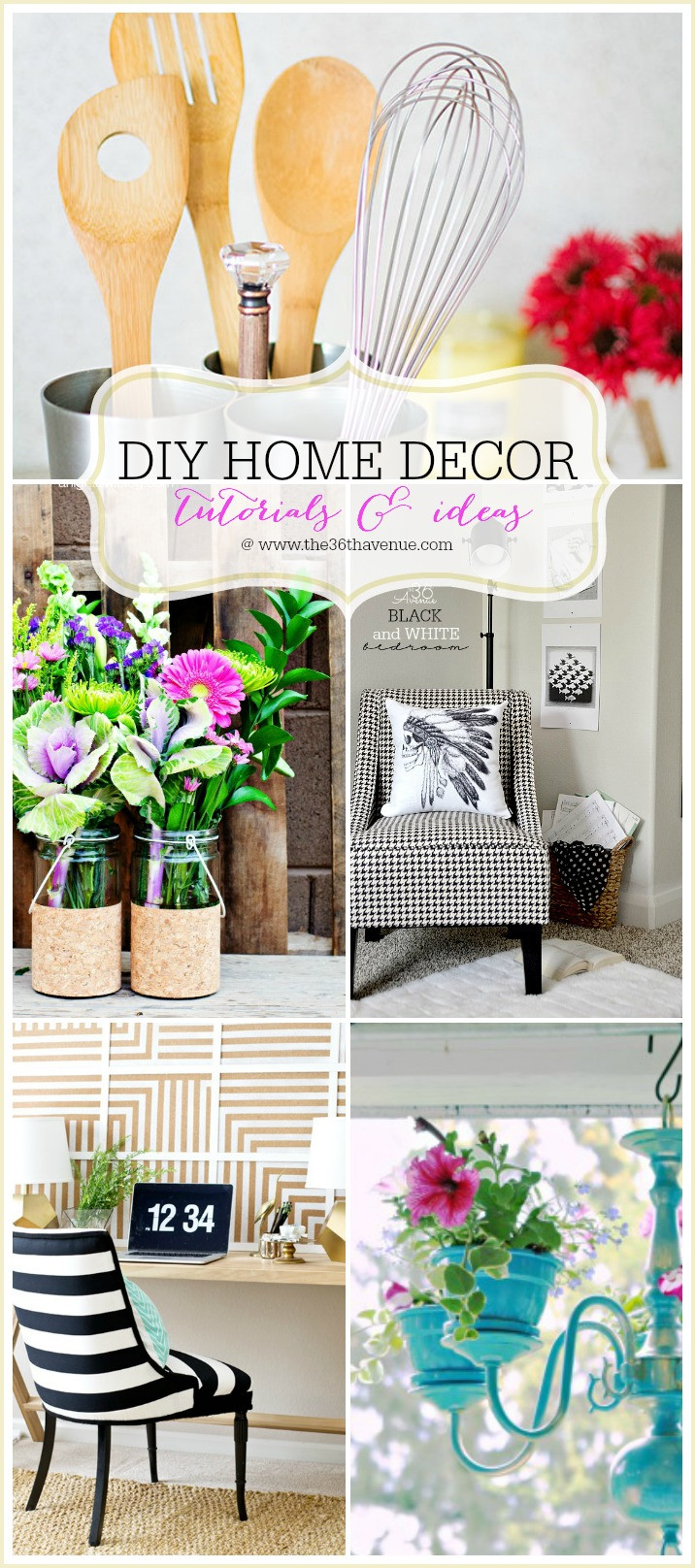 DIY Project Ideas For Homes
 The 36th AVENUE Home Decor DIY Projects