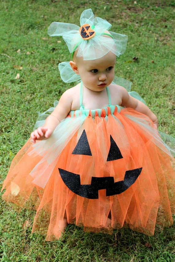 DIY Pumpkin Costume Toddler
 Items similar to Cutest Punkin in Town Halloween Pumpkin