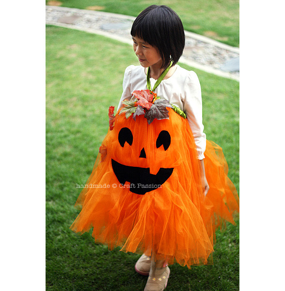 DIY Pumpkin Costume Toddler
 33 Easy And Interesting DIY Halloween Costumes For Kids