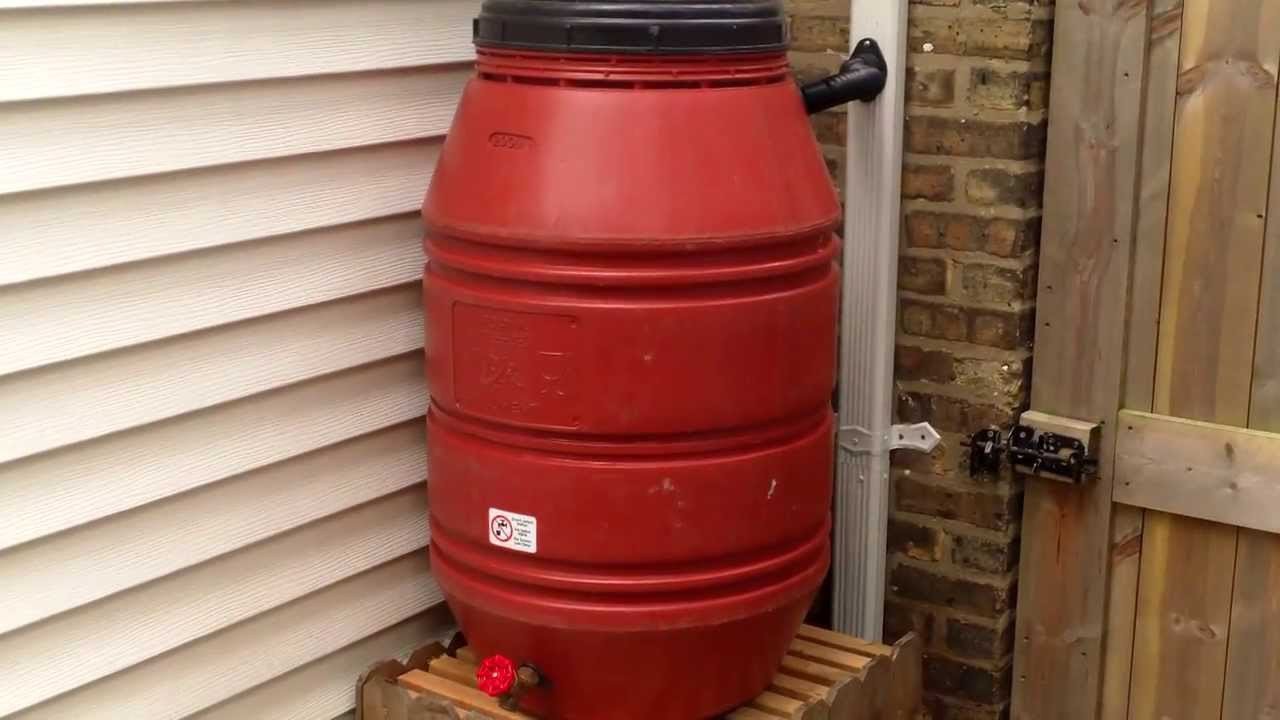 DIY Rain Barrel Kit
 Rain Barrel Conversion Using EarthMinded DIY Rain Barrel