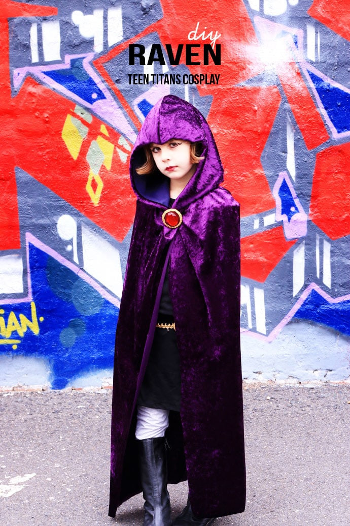 DIY Raven Costume
 DIY Raven Teen Titans Cosplay My Poppet Makes