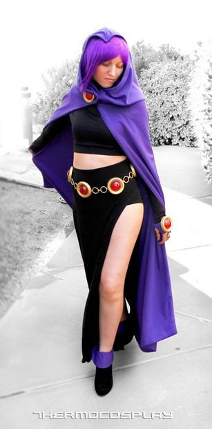 DIY Raven Costume
 DIY Raven Teen Titans Belt & Accesories Tutorial