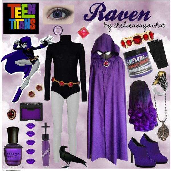 DIY Raven Costume
 Best 25 Teen titans costumes ideas on Pinterest