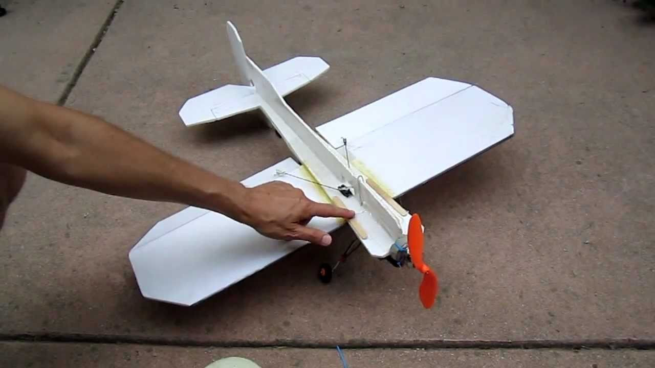 DIY Rc Plane
 How to make a crash proof 3D foam RC plane