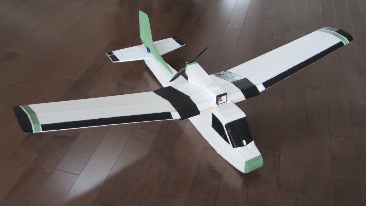 DIY Rc Plane
 The Ultimate Trainer Plane 48" Homemade RC Plane