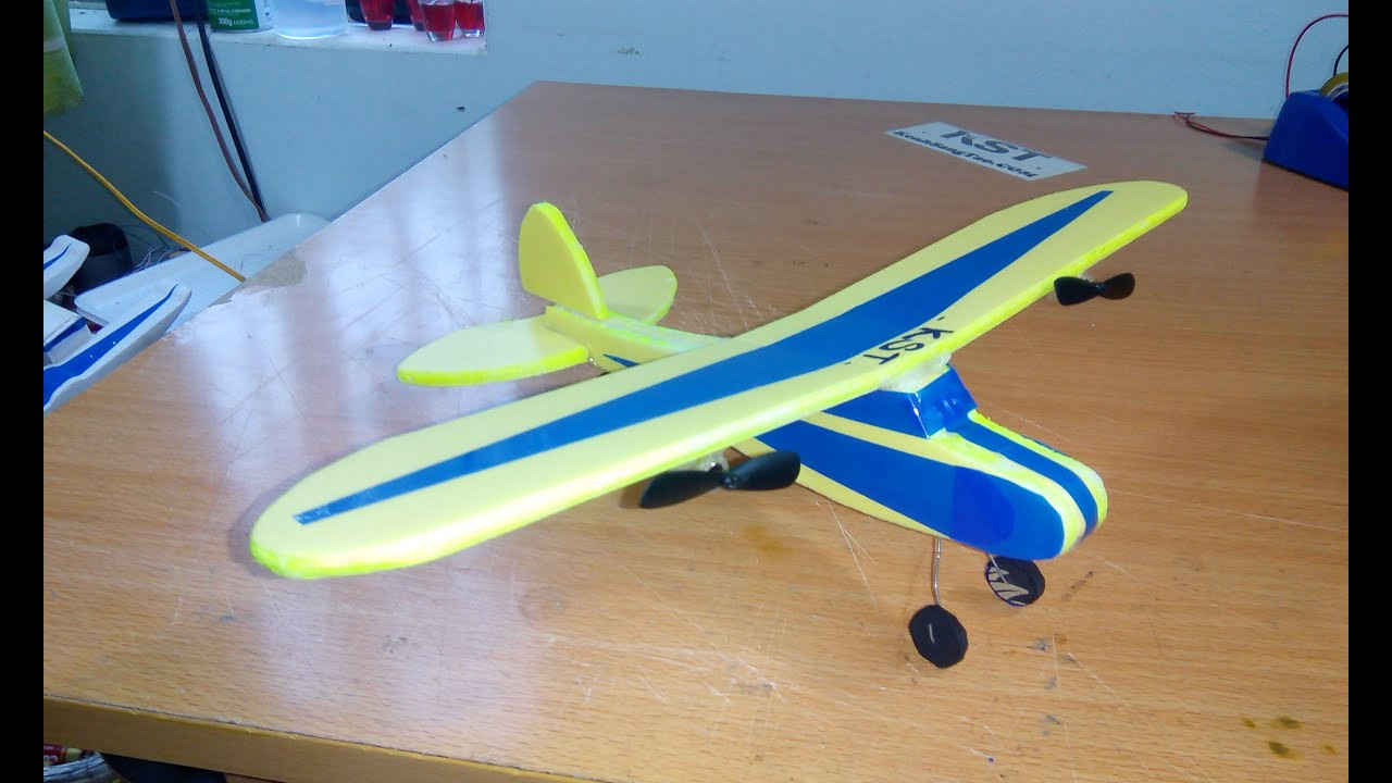 DIY Rc Plane
 [Tutorial] DIY How To Make Airplane J3 Cub MINI RC