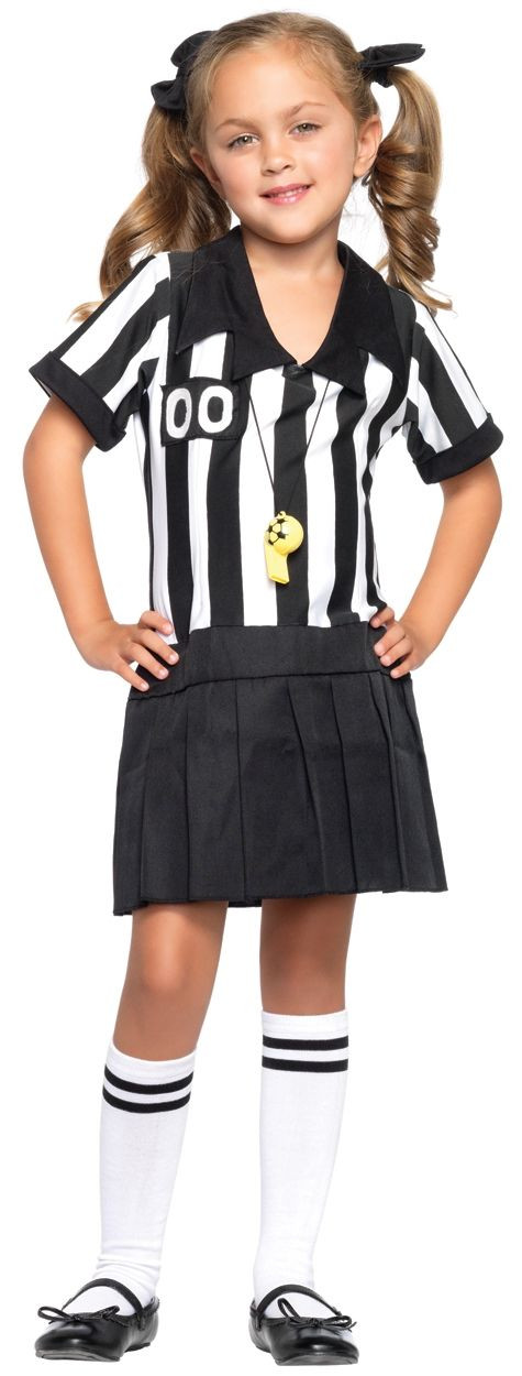 DIY Referee Costume
 Half Pint Referee Costume for Toddlers