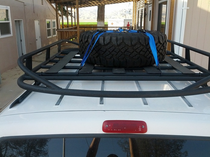 DIY Roof Rack With Full Plans
 DIY Roof Rack Tire Carrier Jeep Cherokee Forum