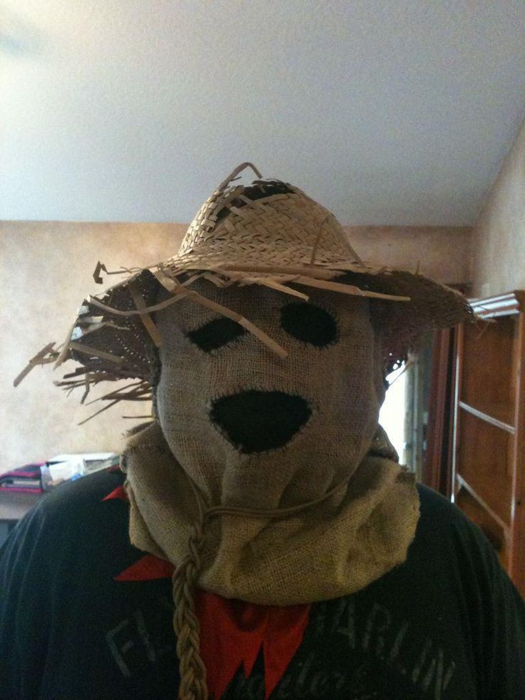 DIY Scarecrow Mask
 Best 25 Scarecrow mask ideas on Pinterest