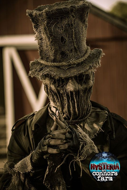 DIY Scarecrow Mask
 HAUNT Grim Stitch Factory monsters in 2019