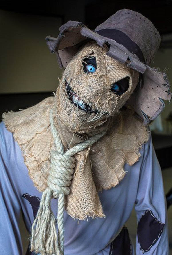 DIY Scarecrow Mask
 Scary Halloween Costumes Easyday