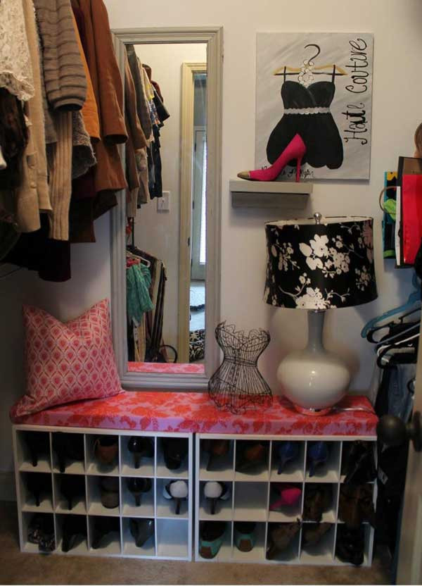 DIY Shoe Rack For Small Closet
 28 Clever DIY Shoes Storage Ideas That Will Save Your Time