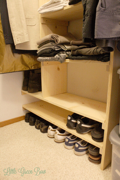 DIY Shoe Rack For Small Closet
 How to Make DIY Closet Organizers and Clean Out Your Walk