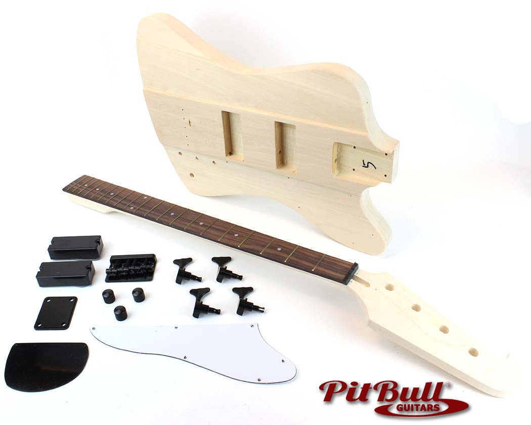 DIY Short Scale Bass Kit
 Bass Guitar Kits Pit Bull Guitars