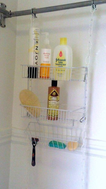 DIY Shower Organizer
 17 Best ideas about Shower Cad s on Pinterest