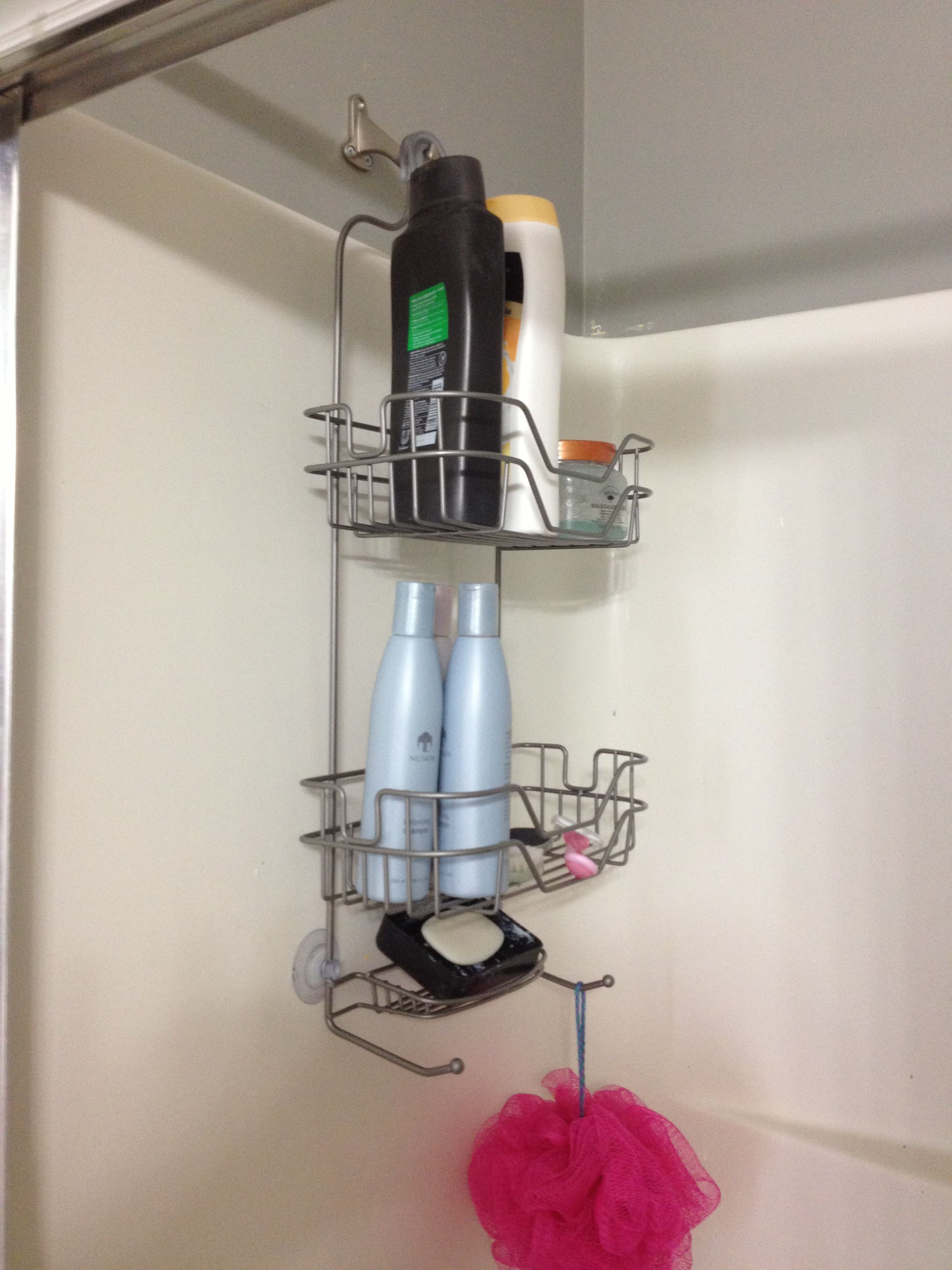 DIY Shower Organizer
 DIY shower caddy hanger House and Home
