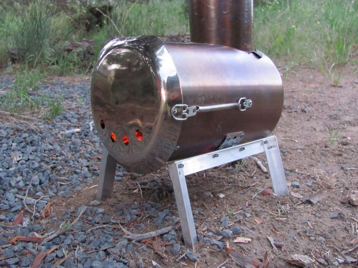 DIY Small Wood Stove
 Make your own wood stove DIY in Pinterest
