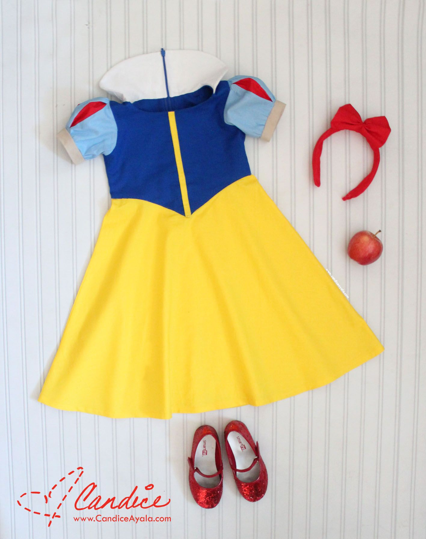DIY Snow White Costume Toddler
 Snow White Dress DIY My Sewing Diary