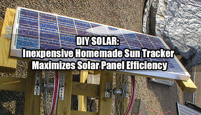 DIY Solar Tracker
 DIY SOLAR Inexpensive Homemade Sun Tracker Maximizes