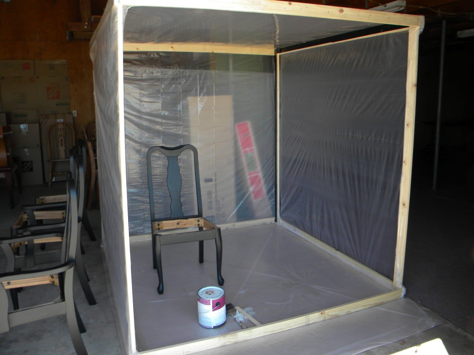DIY Spray Booth Plans
 Beautiful Garage Paint Booth Paint in 2019