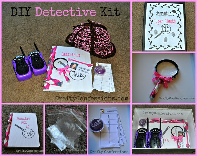 DIY Spy Kit
 Crafty Confessions DIY Detective Kit
