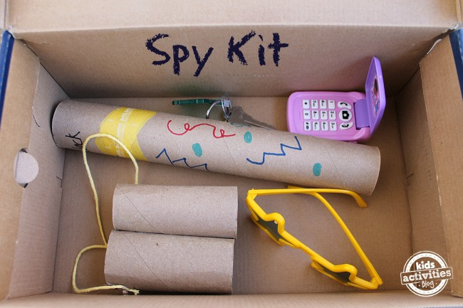 DIY Spy Kit
 DIY spy kit in a box