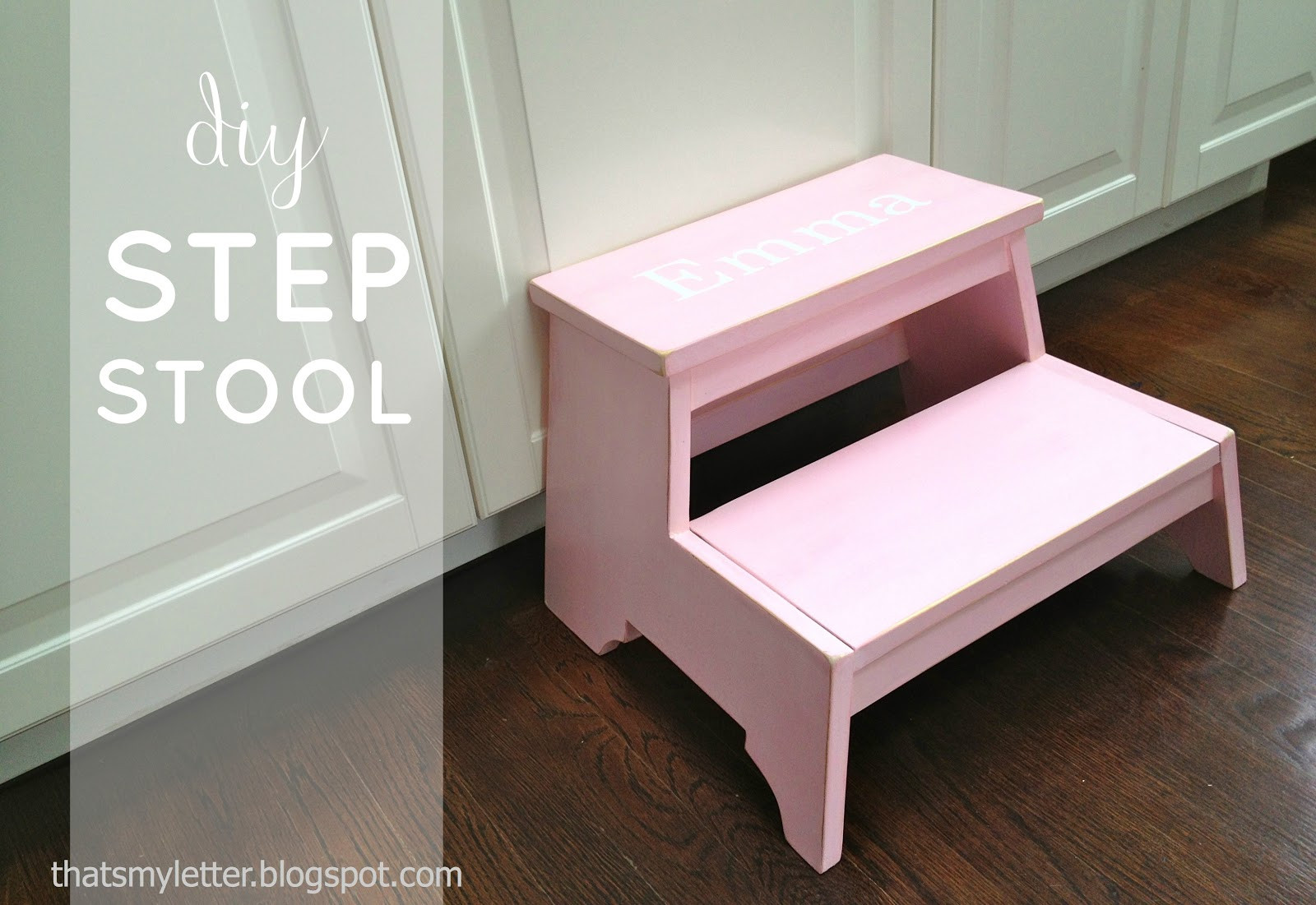 DIY Step Stool For Toddler
 That s My Letter "K" is for Kids Step Stool