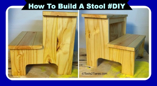 DIY Step Stool For Toddler
 How To Build A Step Stool For Your Toddler Easy DIY
