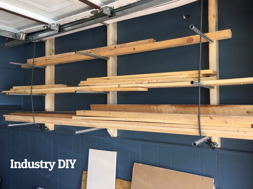 DIY Storage Rack
 DIY Wood Storage Rack with Conduit 6 Easy Steps